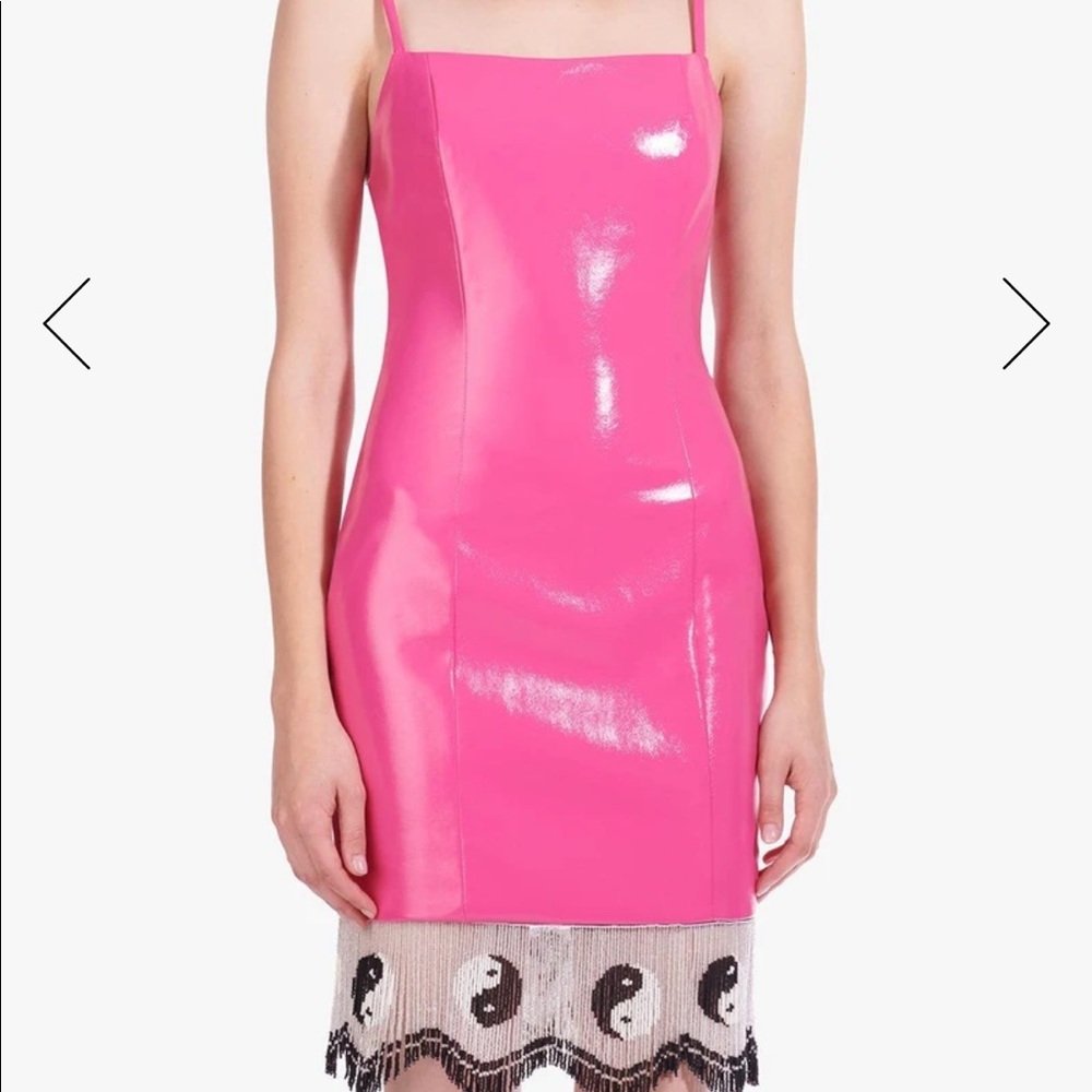 Staud Pink Dress with Beading NWT